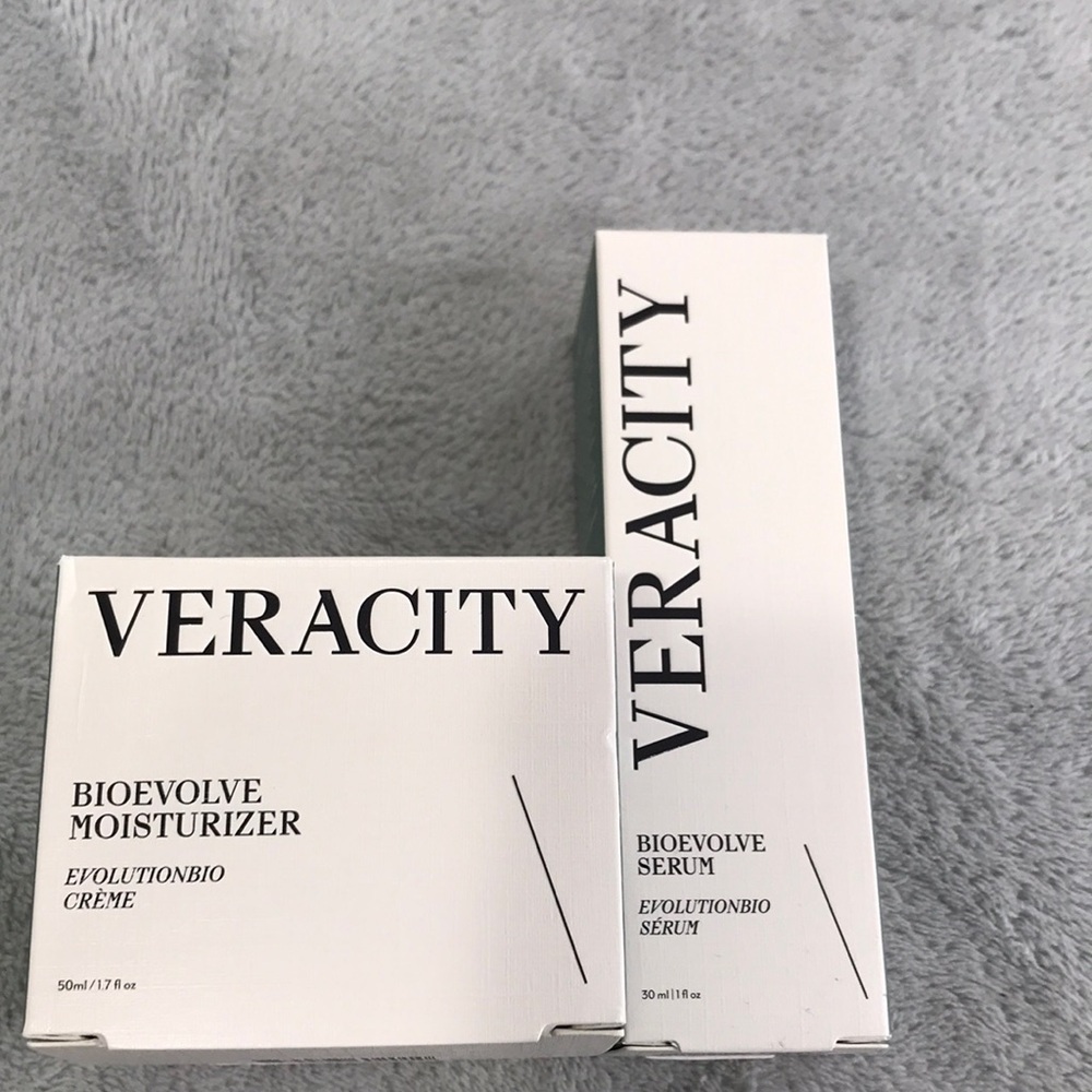 Veracity Bioevolve  Moisturizer and Serum Full Size New